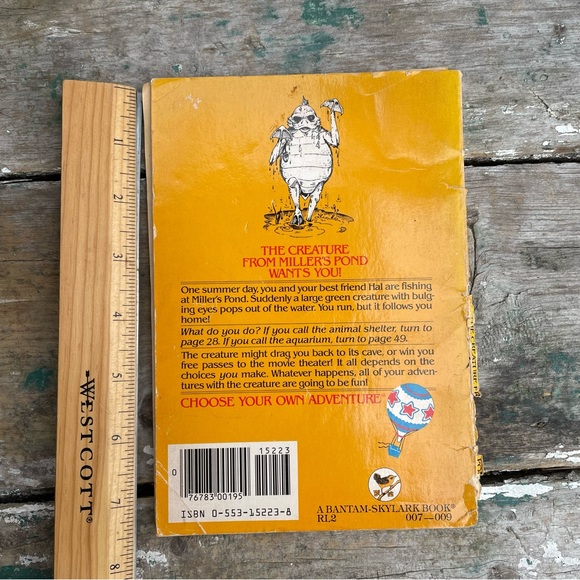 Choose your own adventure paperback book - Picture 2 of 4